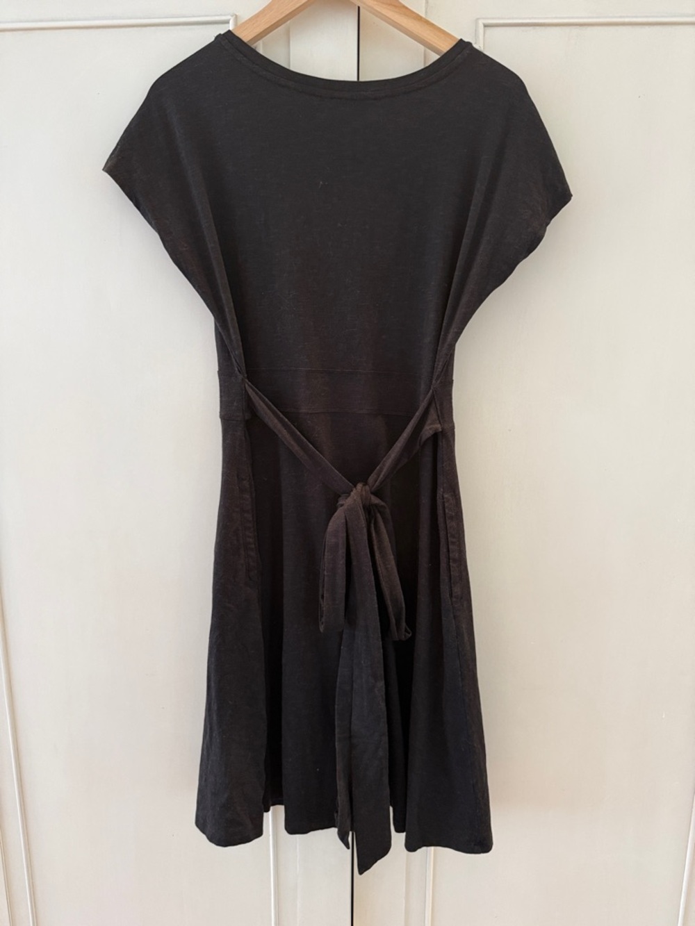 Toad&Co Black Short-Sleeve Mini Dress - Picture 3 of 3
